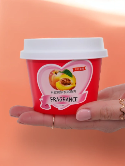 Royal Peach Fragrance Gel perfumed toilet scent 180g