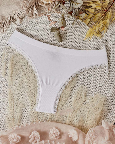 Royalfashion Женские ребристые трусики