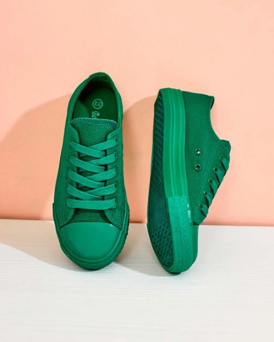 Royalfashion Tirim lace-up children's sneakers