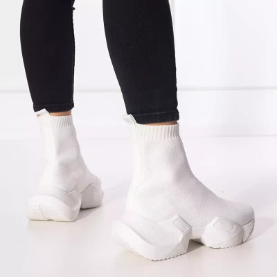 OUTLET White women's high sports shoes Gohi - Footwear