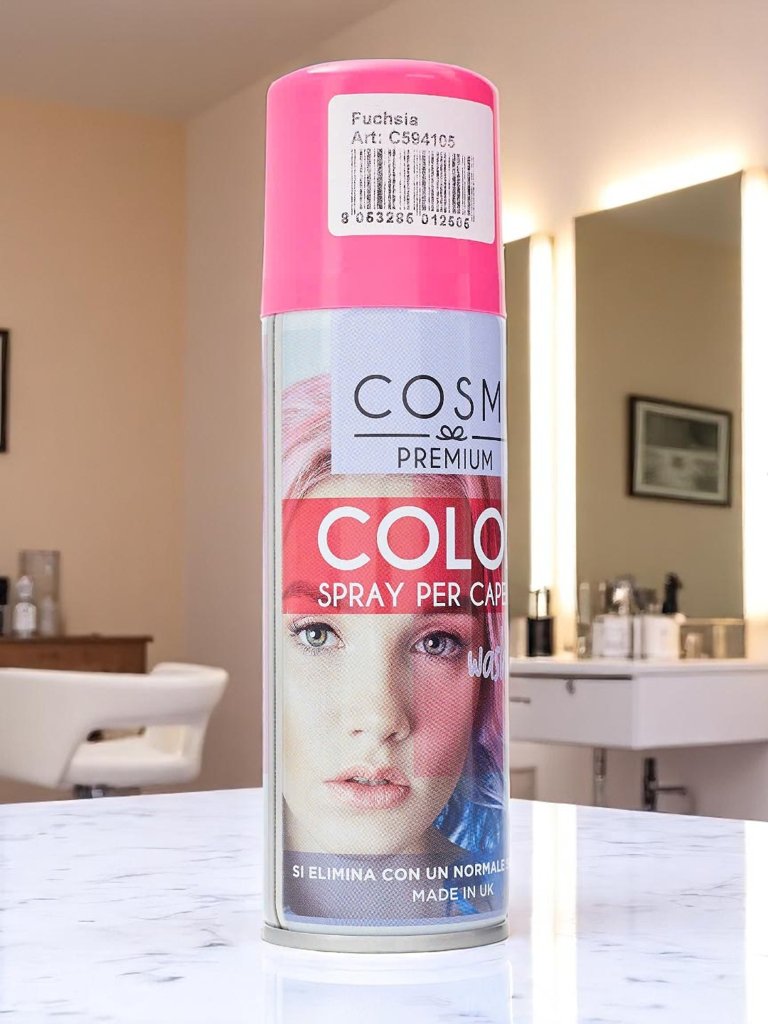 Color Spray Hair Lacquer Fuchsia