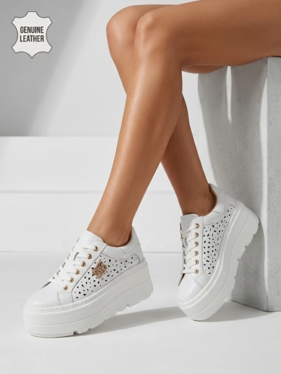 Ažuursed naiste sporditossud naturaalsest nahast Atelle