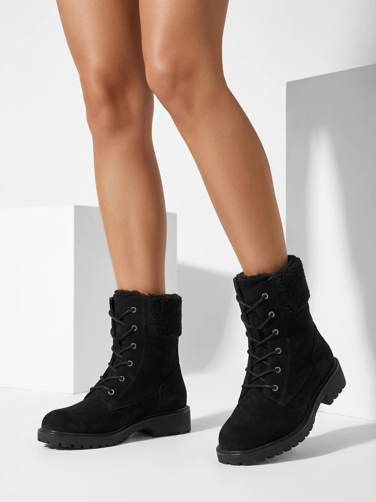 Ökonahast paeltega naiste poolsaapad Trevolla