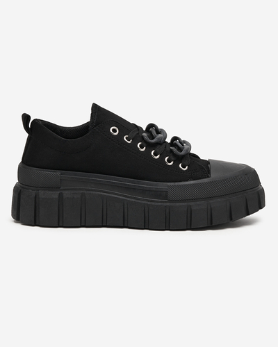 Black high women's sneakers Mishta - Footwear