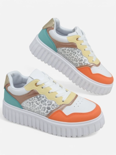 Royalfashion Женские спортивные кроссовки на платформе Panterr