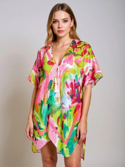 Royalfashion Pareo - Naiste suvine rannatunika mustrilise disainiga Wild Coast