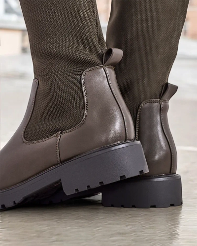 Royalfashion Kvinner slip-on støvler Bifonus