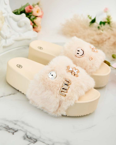 Royalfashion Naiste Helimme platvormiga flip-flops
