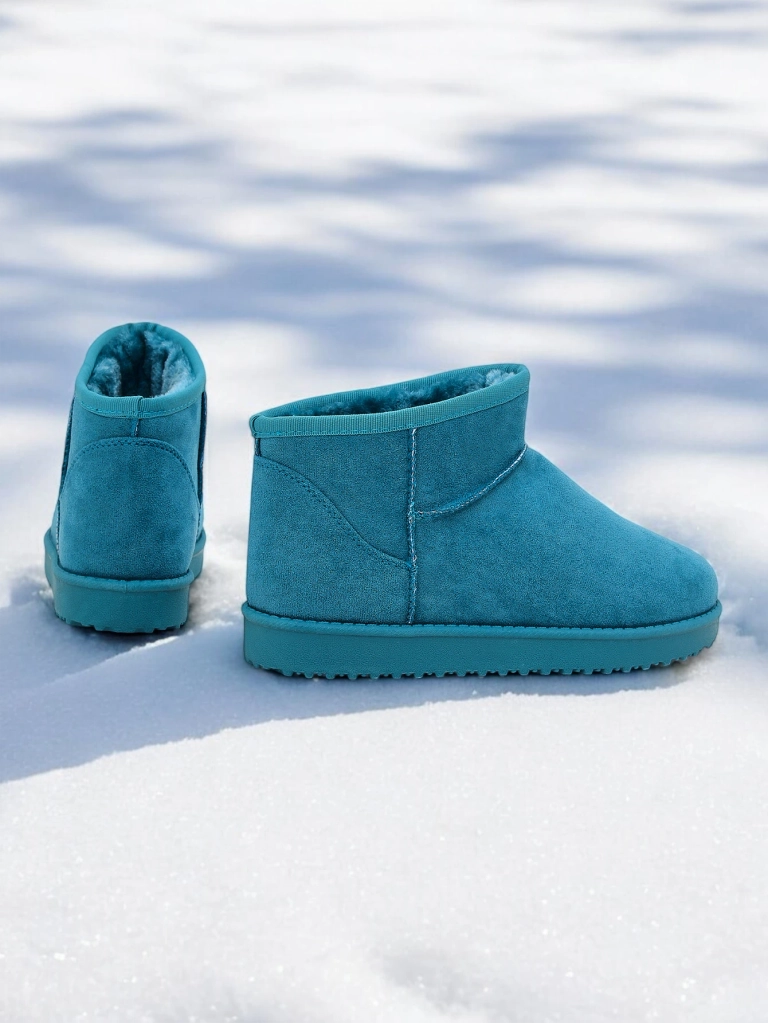 Короткие женские снежные ботинки, как Hozis