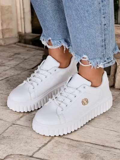 Royalfashion Women's Platform Sneakers Zolio