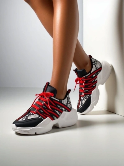 Royalfashion Naiste spordijalad meie paksu tallaga Ivvert