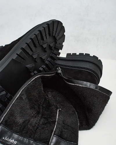 Royalfashion Women's eco suede boots Homni