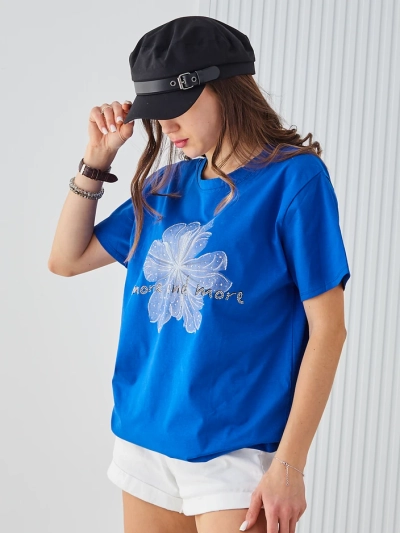 Royalfashion Women's Cotton T-shirt More and More