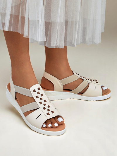 Royalfashion Naiste sandaalid madala kiilkontsaga Sora