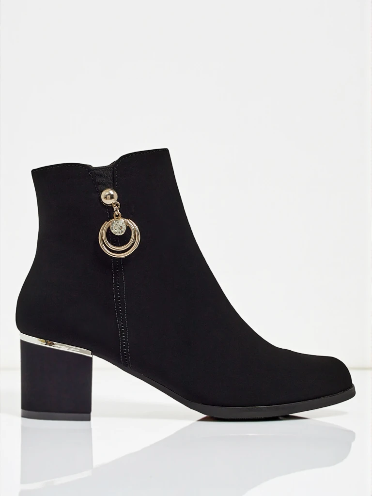 Women's Eco-Leather Heeled Ankle Boots Norevaya