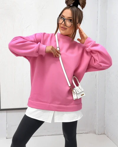 Royalfashion Cotton women's sweatshirt with removable bottom