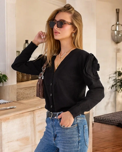 Royalfashion Nööbitu naiste kampsun