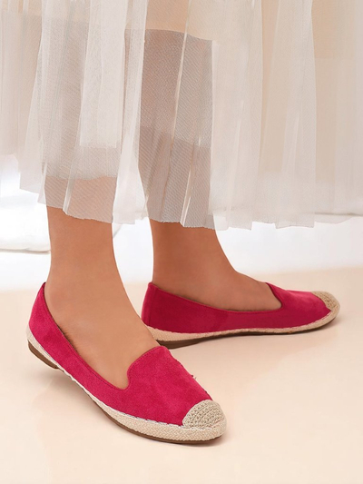 Royal Fashion Women's Espadrilles in Eco-Suede, Bombei style