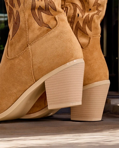 Женские ковбойские сапоги на высоком каблуке Holorro