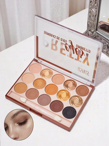 15-shade Eyeshadow Palette, Nuts Mood
