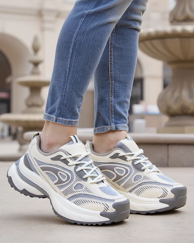 Royalfashion Women's Platform Sneakers Bellin