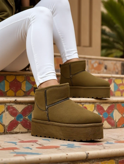 Royalfashion Short boots women's snow boots-style Wiebi