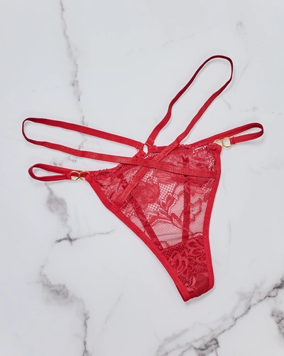 Royalfashion Женские кружевные thong-стринги
