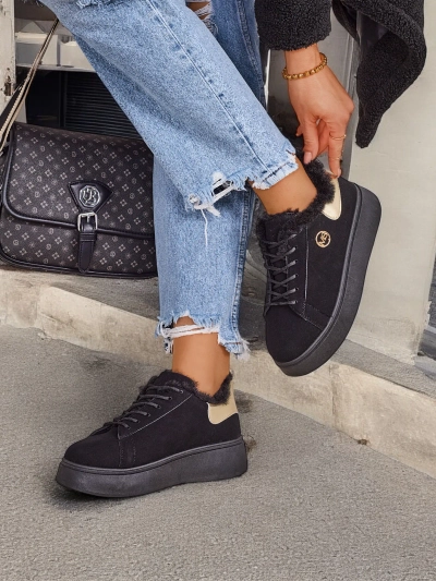 Royalfashion Women's Sketsers med Romii Fôr