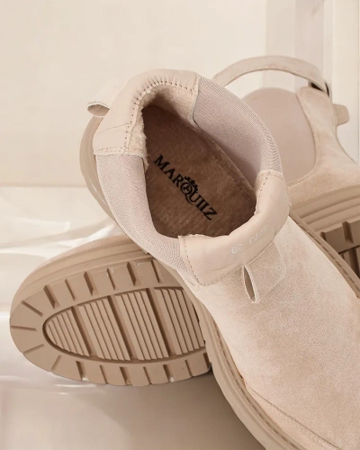 Royalfashion Veni's ankle boots with decorative strap Ozzoas