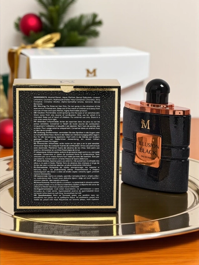 Inspired Perfumed Water for Women Illusion Black