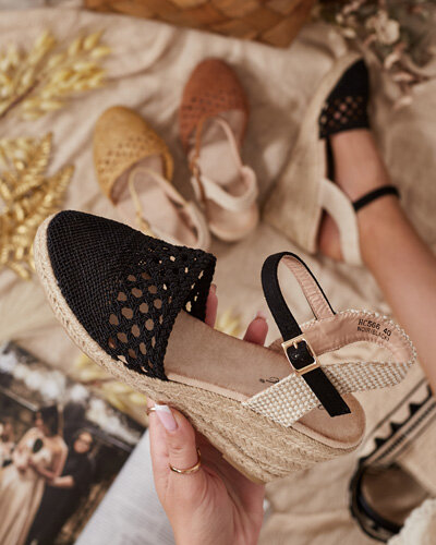 Royalfashion Naiste Sintoles espadrillid kontsaga