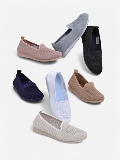 Мокасины Royalfashion для женщин из ткани Caerit