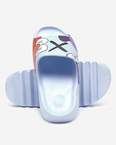 OUTLET Sinised naiste flip-flops Elmino - Jalatsid