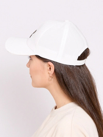 Royalfashion Women's cap with a visor and rhinestone decoration