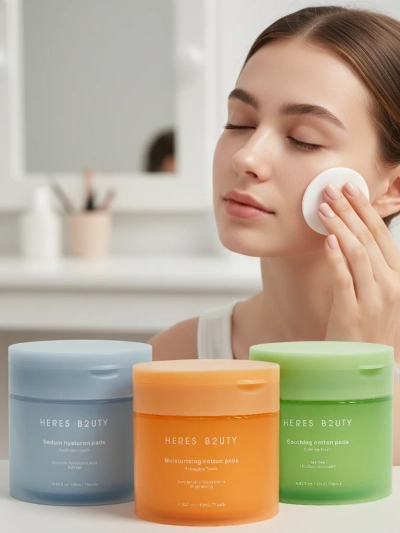 Хлопковые косметические диски - увлажняющие, успокаивающие