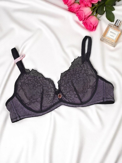 Royalfashion Naiste pitsiga push-up rinnahoidja Romance Push-Up