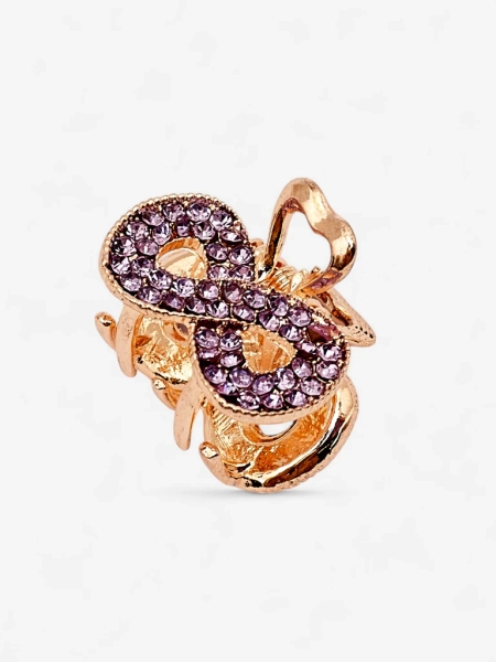 Royalfashion TwinkleGrip Hair Clip with Zirconia