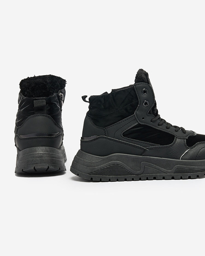 Royalfashion Insulated women's sneakers with fur Retodaf