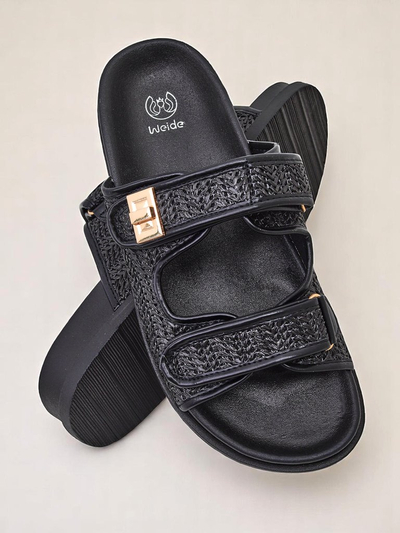 Royalfashion Naiste punutud disainiga plätud Delibeli