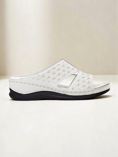 Royalfashion Женские шлепанцы на толстой подошве Nova Step