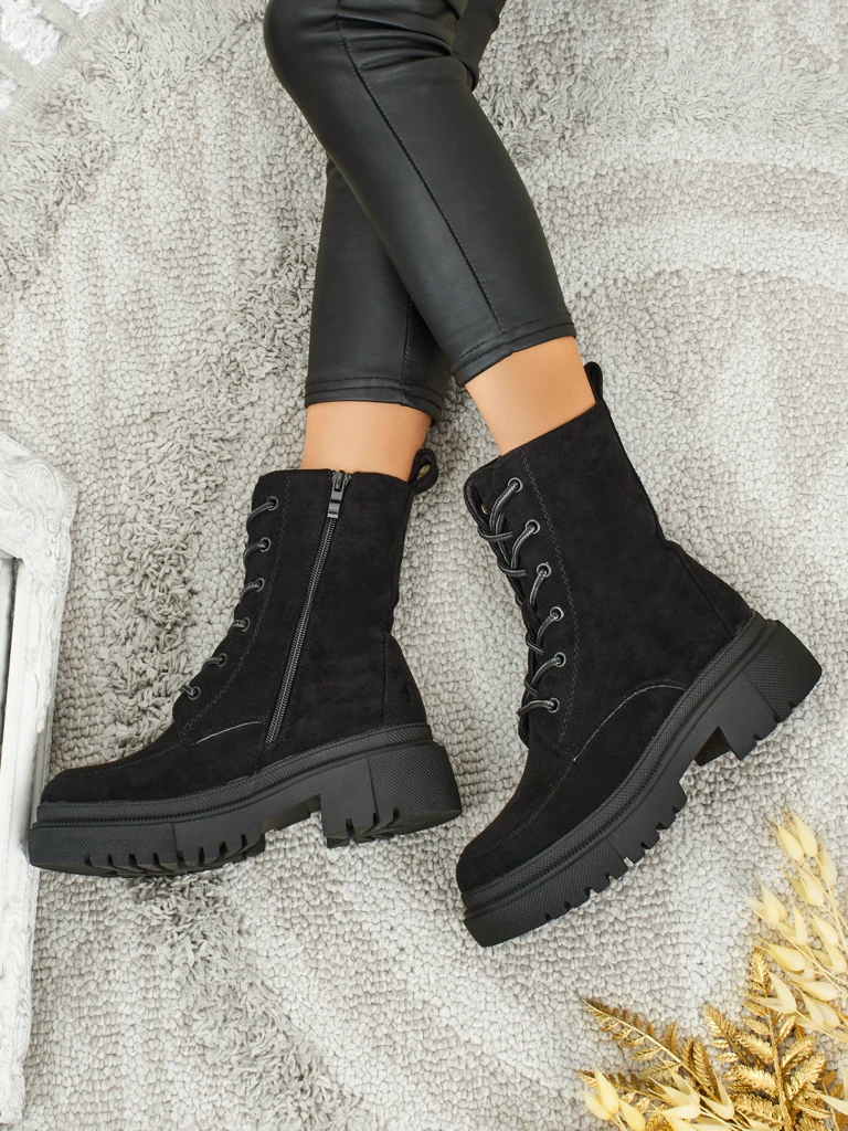 Öko-seemisnahast naiste tööstiilis saapad Velisse