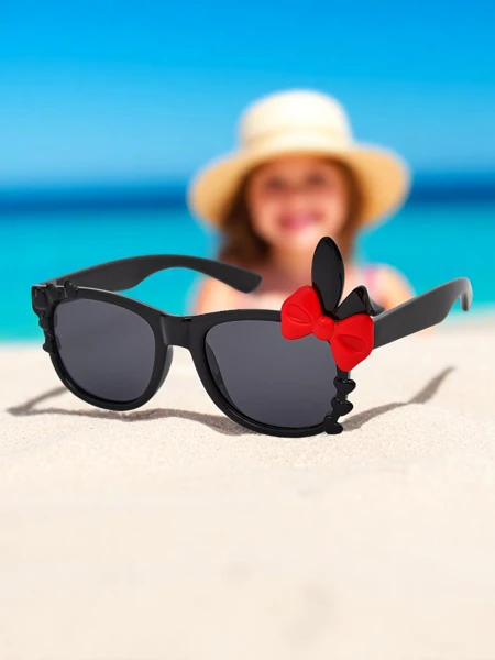 Royalfashion Laste Bunny Shine päikeseprillid kaunistustega