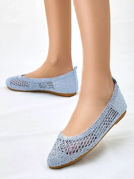 Royalfashion Naiste perforatsiooniga ballerinad Annete