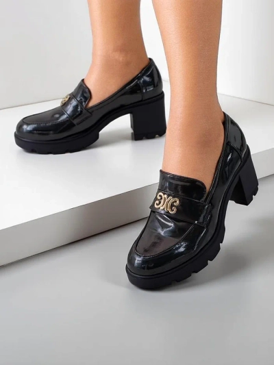 Royalfashion Women's heeled moccasins Blascos