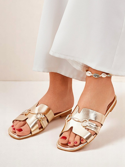 Royalfashion Naiste lameda tallaga sandaalid Lina