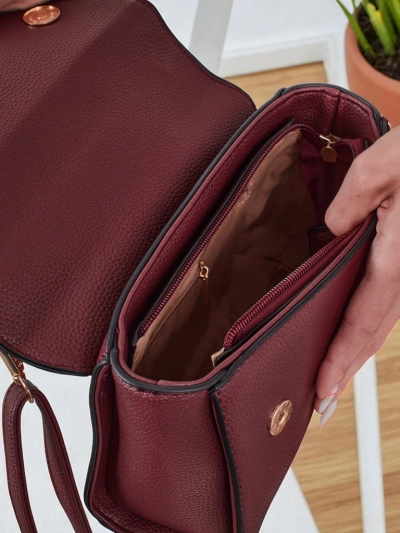 Women's eco-leather handbag Sofia Black