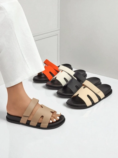 Royalfashion Women's slippers made of eco leather ReppiFlex