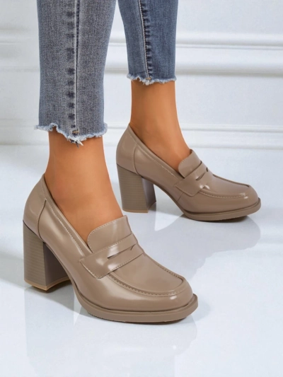 Royalfashion Women's Heeled Loafers Minerva