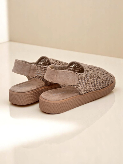 Royalfashion Женские ажурные сандалии Levay с верхом