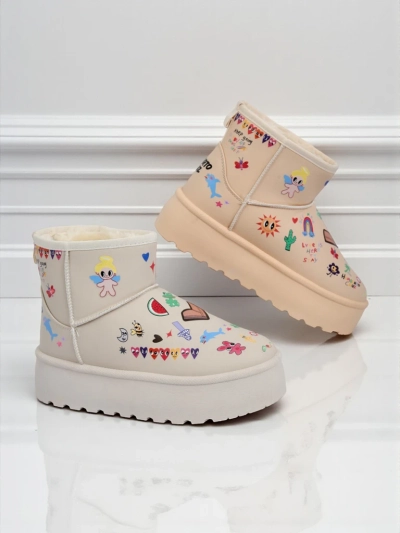 Royalfashion Women's Short Snow Boots Aurelia Classico